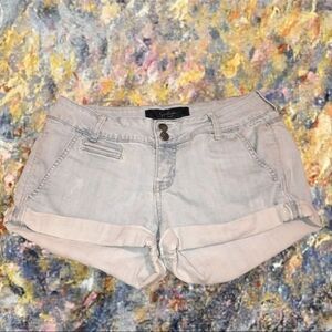 Jessica Simpson‎ Light Fade Denim Jean Shorts Sz 30